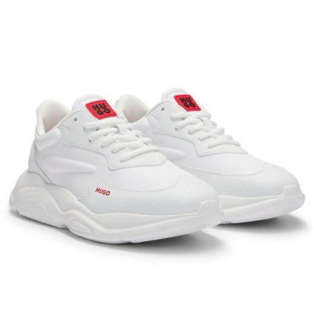 HUGO • Leon Runner Logo Print Sneakers Shoes